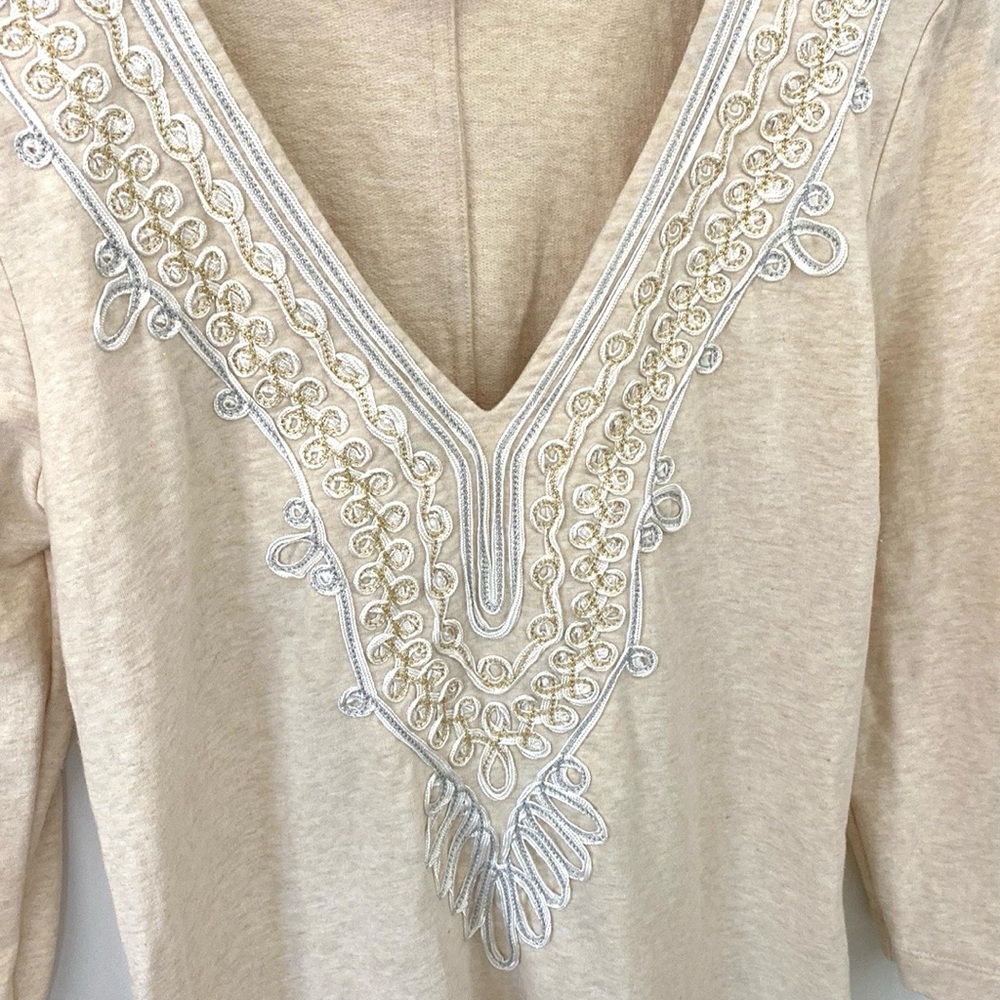 Lilly Pulitzer Clarkson Dress in Heathered Camel Sz M - Picture 5 of 16